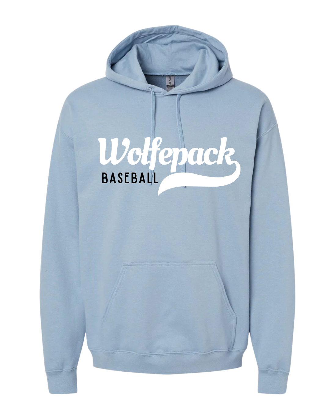 Wolfepack Hoodie- Carolina Blue