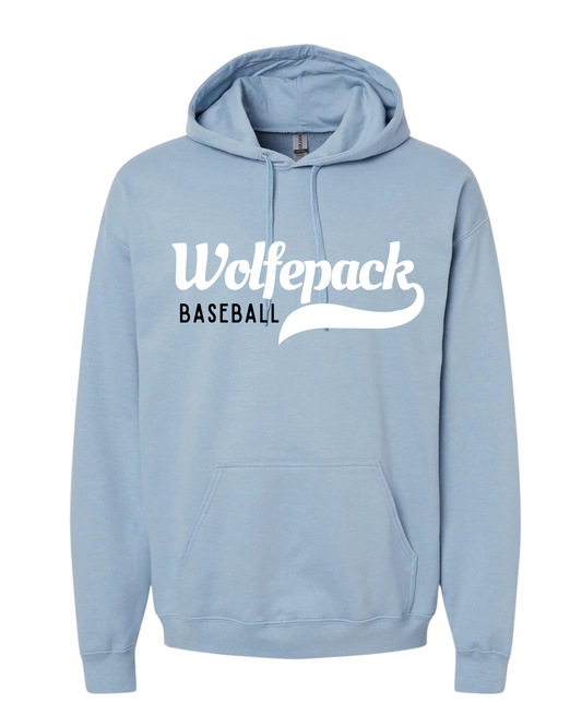 Wolfepack Hoodie- Carolina Blue
