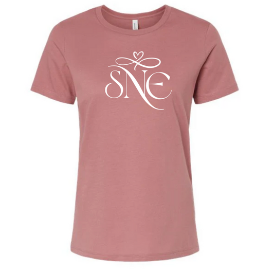 WOMENS- SNE Infiniti Tee- Mauve